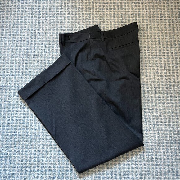 NWT Talbots Misses 14 Gray Cuffed Dress Pants - Picture 1 of 5